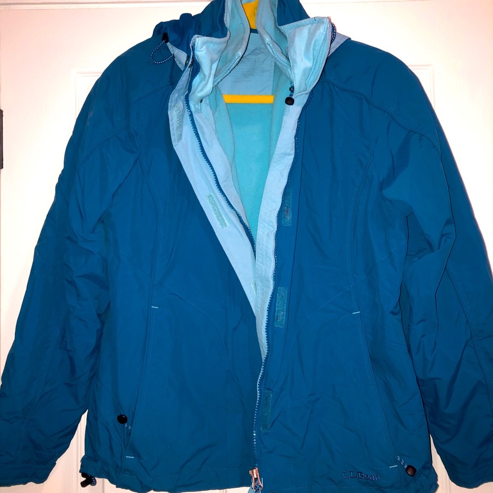 L. L. Bean 3-in-1 Fleece Lined Jacket (Women’s S)